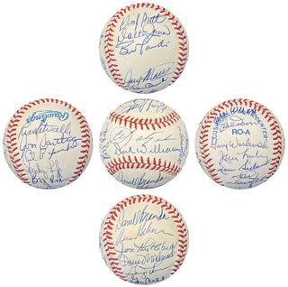 1967 Boston Red Sox Reunion Autographed Baseball (PSA Auto Graded 9)