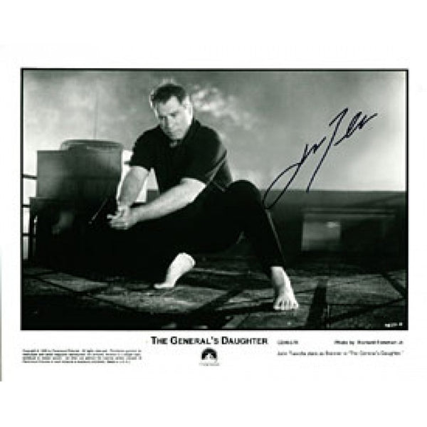 John Travolta Autographed / Signed The Generals Daughter 8x10 Photo