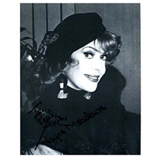 Jayne Meadows Autographed / Signed Black & White 8x10 Photo