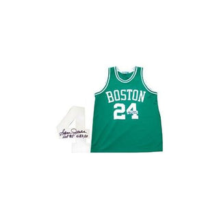 Sam Jones NBA 50 HOF 83 Autographed Jersey