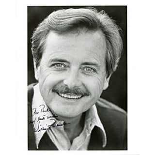 Bill Daniels Autographed / Signed Black & White Celebrity 8x10 Photo