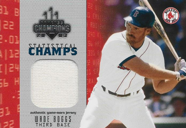 Wade Boggs Donruss Jersey Card #210/250