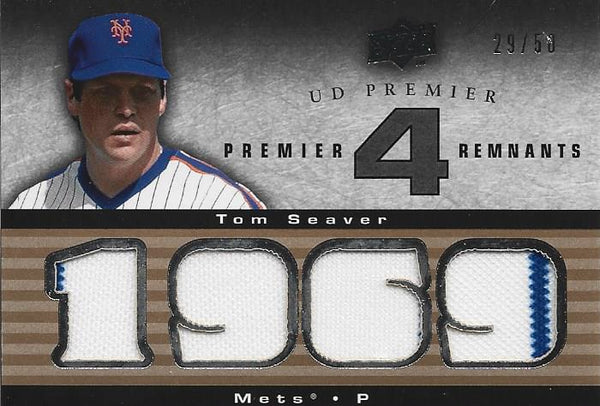 Tom Seaver 2008 Upper Deck Jersey Card #29/50