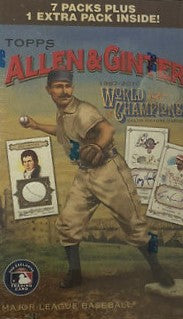 2010 Topps Allen & Ginter Baseball Blaster Box Factory Sealed