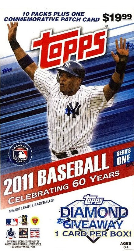 2011 Topps Series 1 Baseball Blaster Box