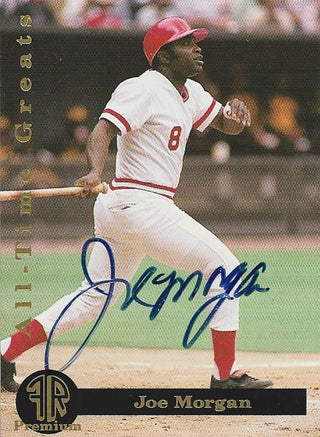 Joe Morgan 1993 Autographed Front Row Premium Card