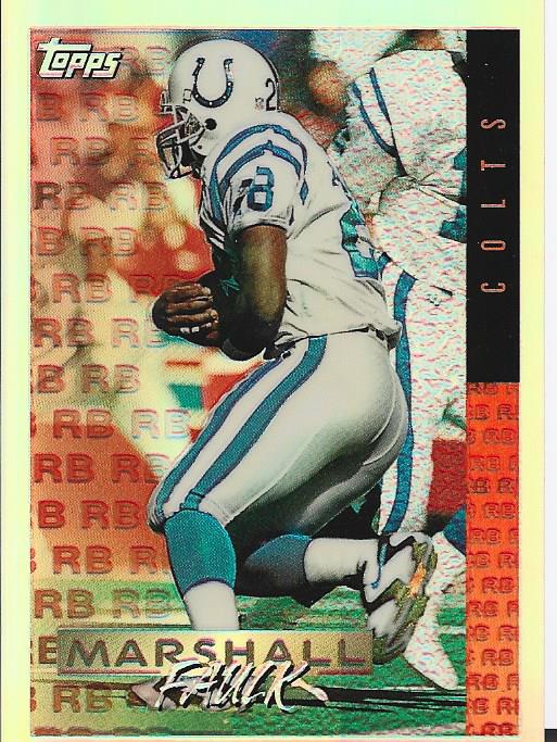 Marshall Faulk 1995 Topps Card