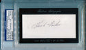 Hank Foiles Historic Autographed Signed Cut