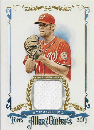 Stephen Strasburg Topps Jersey Card