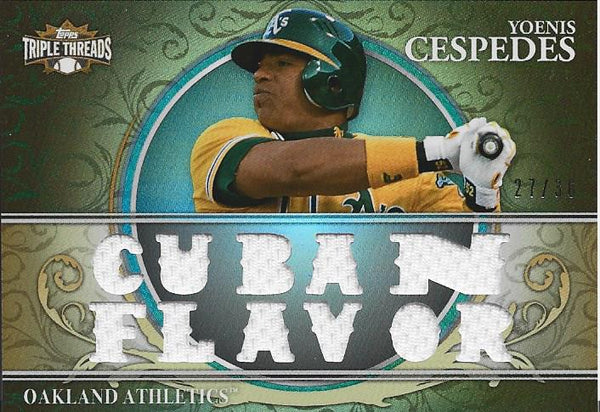 Yoenis Cespedes Topps Card#27/36