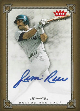 Jim Rice 2004 Autographed Fleer Card