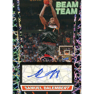 Samuel Dalembert Autographed 2007 Topps Card