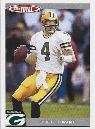 Brett Favre 2004 Topps Total Card