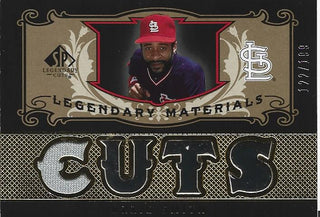 Ozzie Smith 2007 SP Legendary Cuts Card #122/199