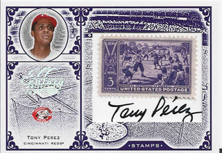 Tony Perez Autographed Donruss Card #13/24