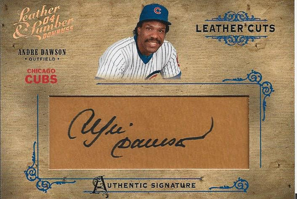 Andre Dawson Autographed Donruss Card #64/224