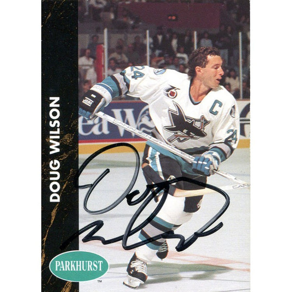 Doug Wilson Autographed 1991 Pro Set Card