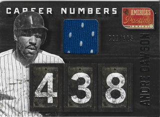 Andre Dawson Panini Card #21/125