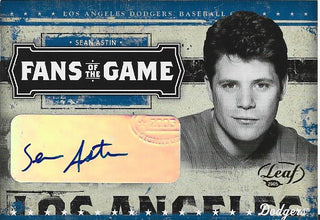 Sean Austin Autographed Leaf Card