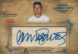 Ryne Sandberg Autographed Donruss Card #77/160