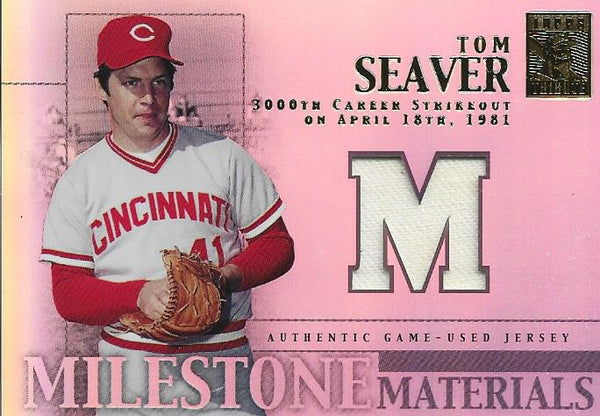 Tom Seaver Topps Tribute Jersey Card