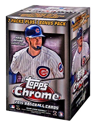 2015 Topps Chrome Baseball Sealed Blaster Box