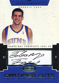 Zarko Cabarkapa Signed 2003 Fleer Rookie Card