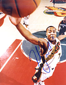 Rashard Lewis Autographed / Signed Basketball 8x10 Photo