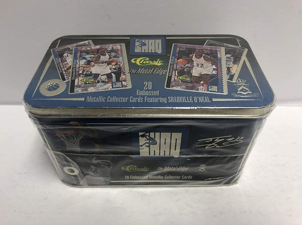 1994 Classic The Metal Edge SHAQ Tin Set Factory Sealed