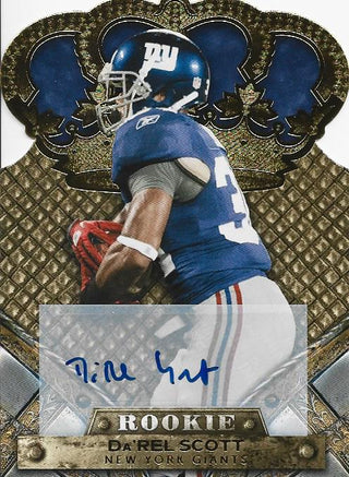 Da'rel Scott Autographed Panini Rookie Card #110/499