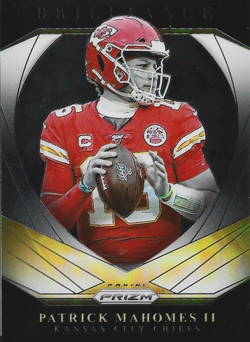 Patrick Mahomes Panini Card