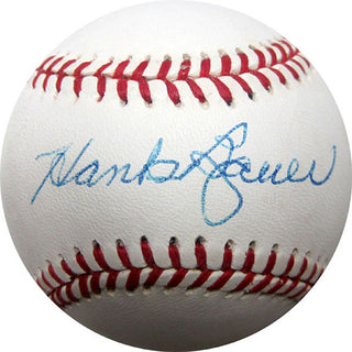 Hank Bauer Autographed Official Major League Baseball (JSA)