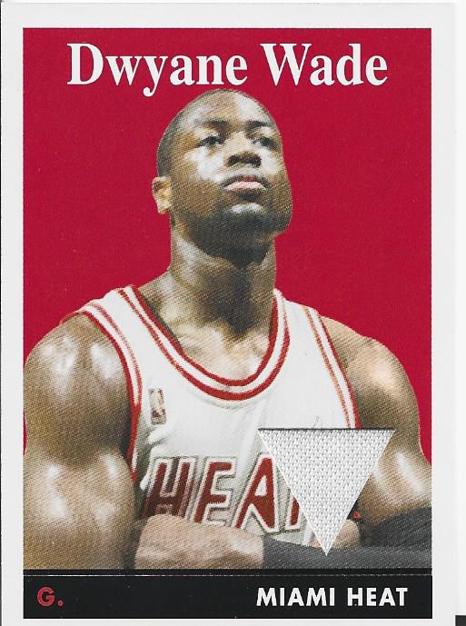 Dwyane Wade 2008 Topps Jersey Card