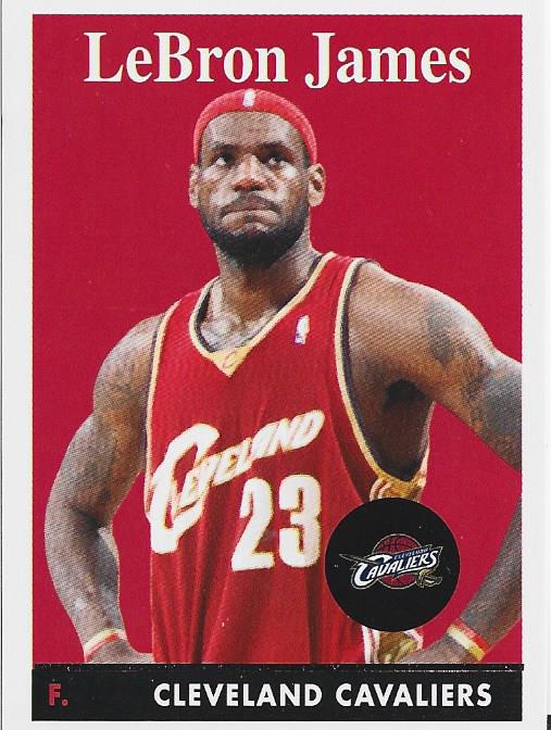 2008 Topps #23 Lebron James Card