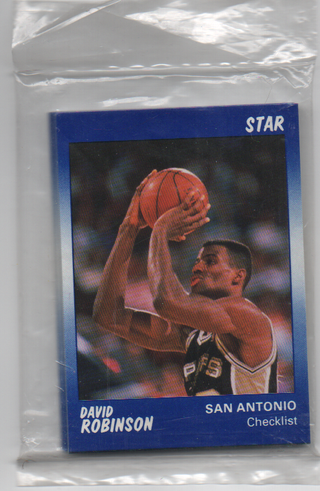 David Robinson 1991 Star Sealed Pack