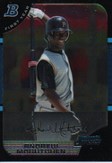 Andrew McCutchen 2005 Bowman Chrome Rookie Card