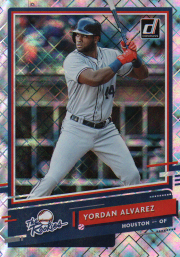 Yordan Alvarez 2020 Donruss The Rookies Card