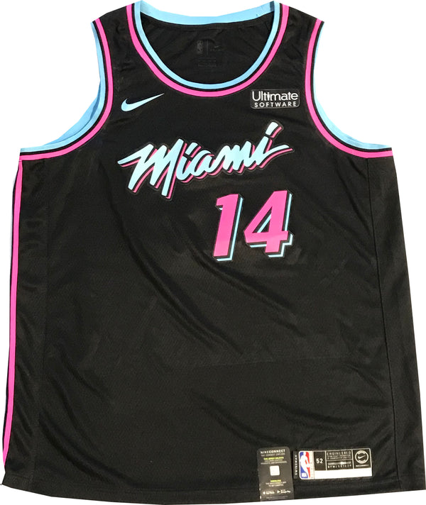 Tyler Herro Autographed Miami Heat ViceNight Swingman Jersey (JSA)