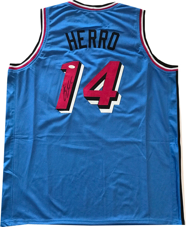 Tyler Herro Autographed Miami Heat ViceWave Custom Jersey (JSA)