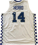 Tyler Herro Autographed Kentucky Wildcat Custom White Jersey (JSA)