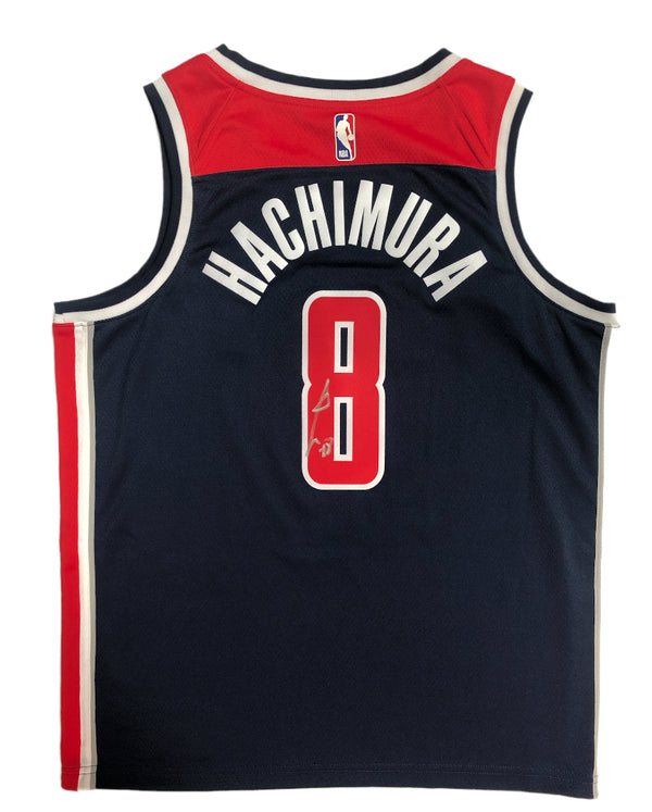 Rui Hachimura Autographed Washington Wizards Nike Swingman Jersey (Panini)