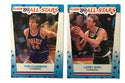 1989-90 NBA Fleer Basketball Complete Set with stickers