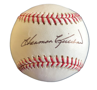 Harmon Killebrew Autographed Official Major League Baseball (JSA)