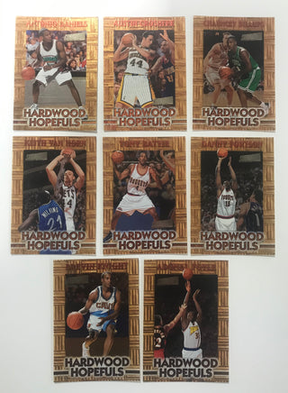 1997 Topps Hardwood Hopefuls Members Only Lot (8 Cards)