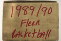 1989-90 Fleer Basketball Complete Set with Stickers