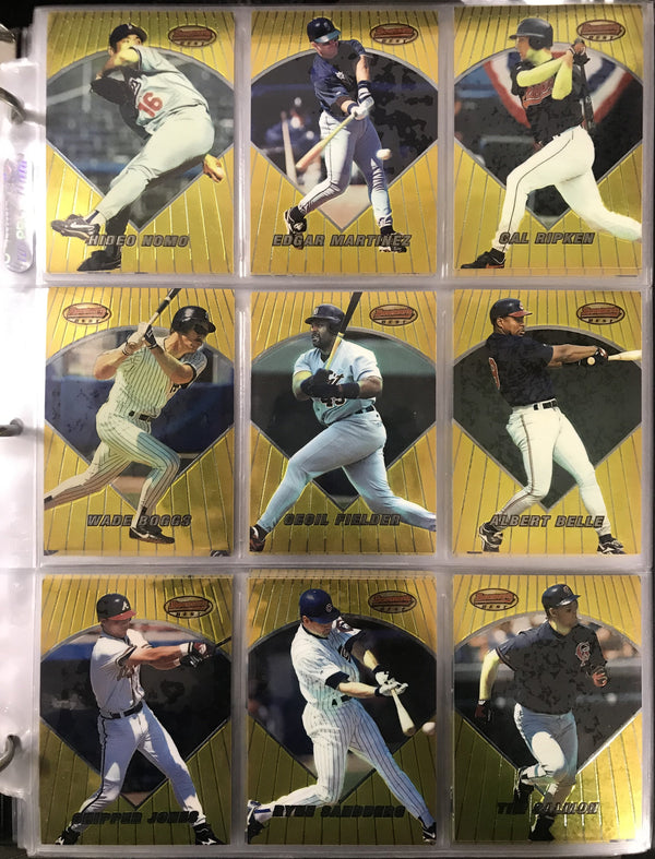 1996 Topps Bowmans Best Baseball Complete Set #1-180 Cards