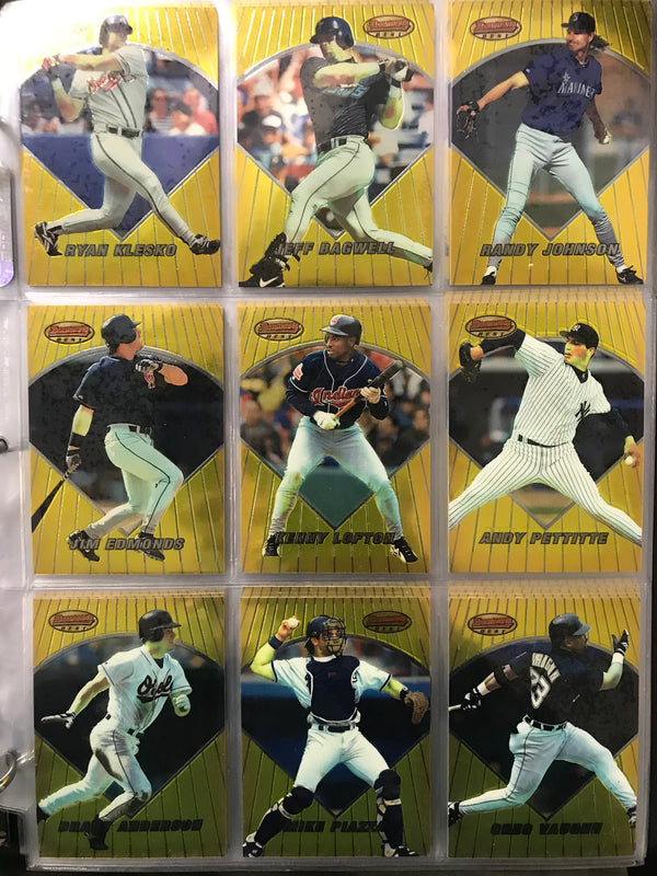 1996 Topps Bowmans Best Baseball Complete Set #1-180 Cards