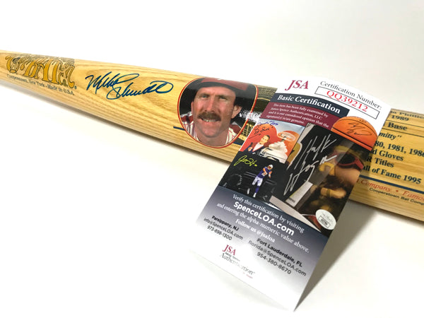 Mike Schmidt Autographed Cooperstown Bat (JSA)