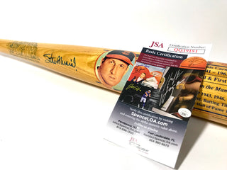 Stan Musial Autographed Cooperstown Bat (JSA)