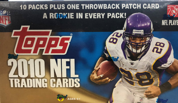 2010 Topps NFL Football Blaster Box Factory Sealed